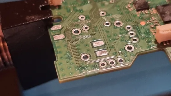 PS5 PCB met nieuwe sticks